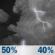 Tuesday Night: A chance of showers and thunderstorms. Mostly cloudy, with a low around 67. Tuesday Night: Chance Showers And Thunderstorms